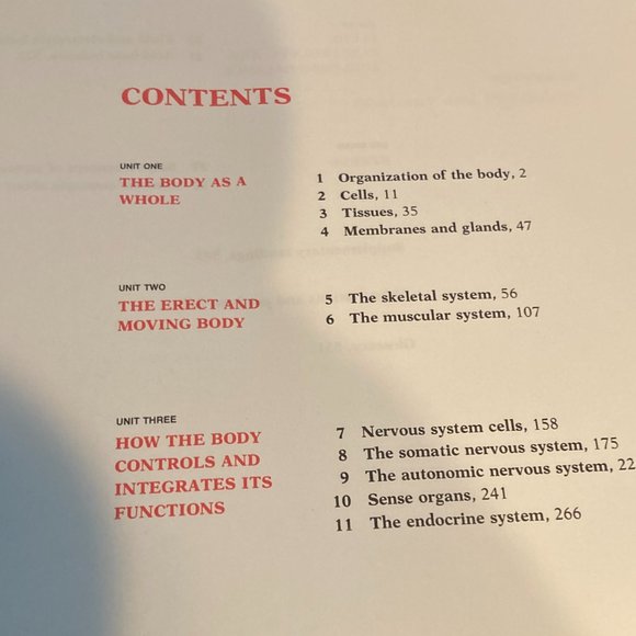 Vintage Book-Textbook of Anatomy and Physiology Ninth Edition 1975 - Picture 2 of 6